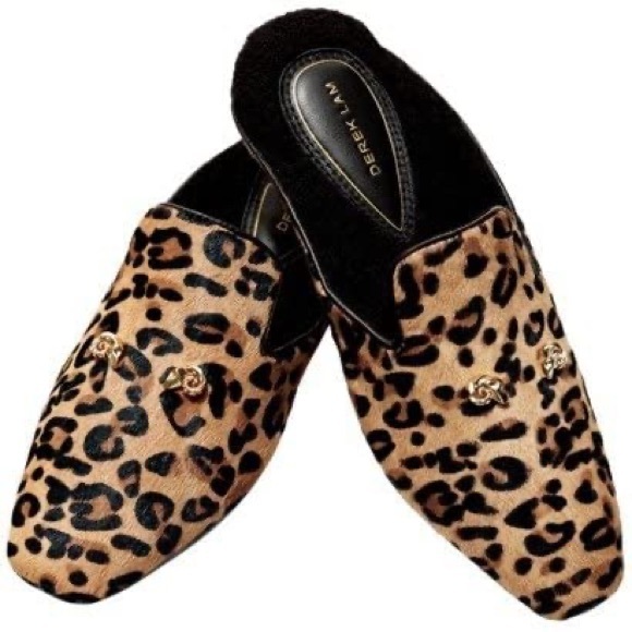 Derek Lam Leopard Print Loafers - Picture 1 of 8